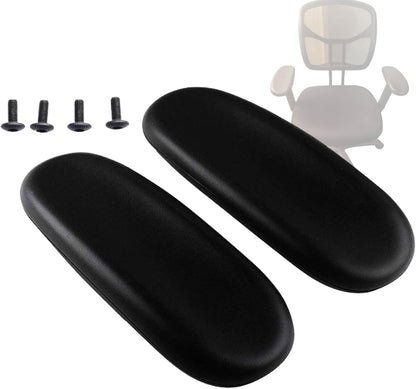 Ketofa Office Chair Arm Rest Replacement Fits All Styles of Arms with 4" Mounting Hole Patterns Screws Set Desk Armrest Cover(2Pack)