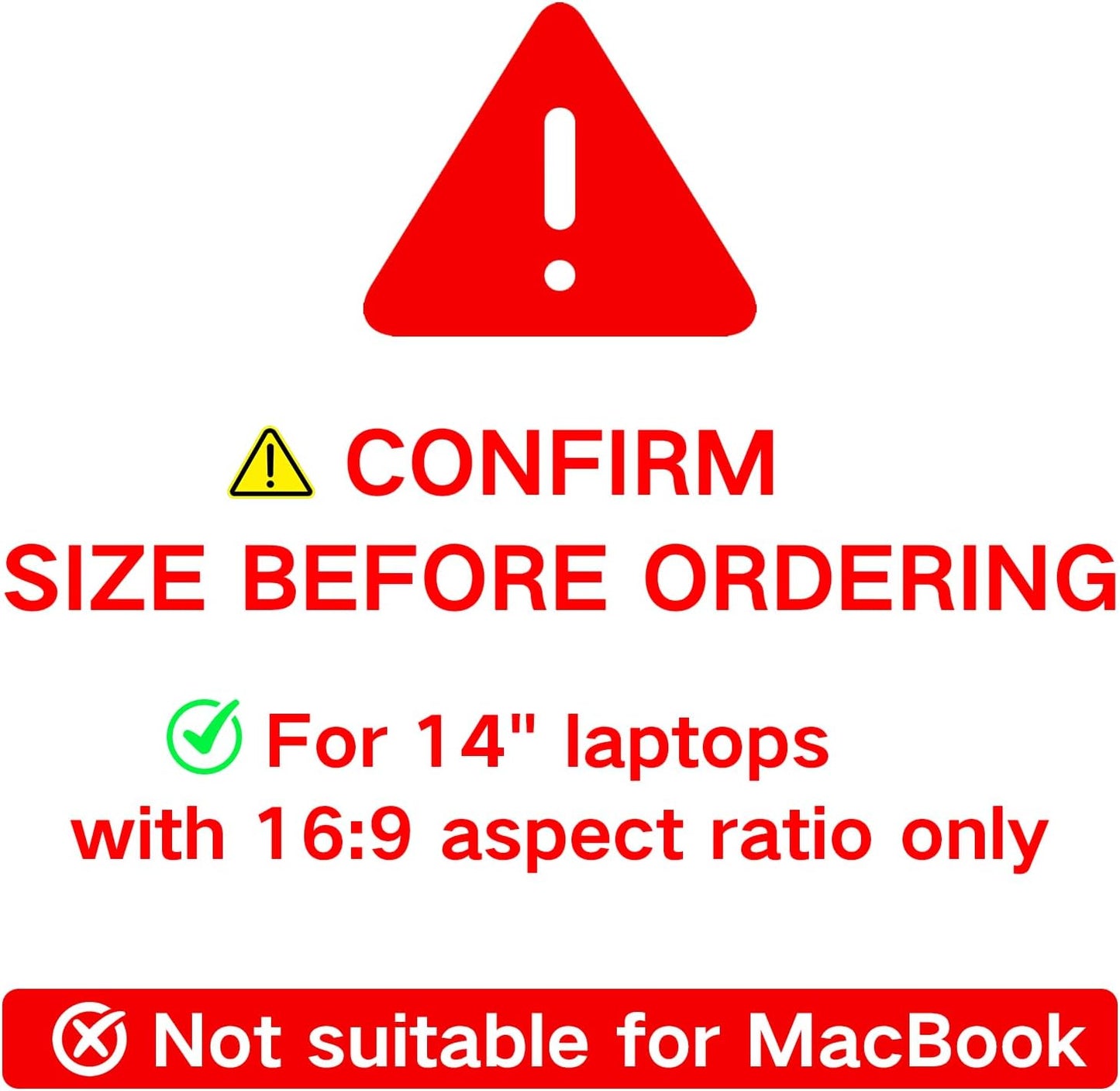 Laptop Privacy Screen 14 Inch 16:9 Aspect Ratio, Laptop Screen Privacy Shield Compatible With Lenovo Hp Dell Acer Asus Thinkpad Envy Xps, Removable Anti Glare Blue Light Computer Filter Protector