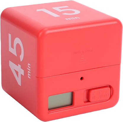 ZJchao Miracle Cube Timer 5 15 25 45 Minute Countdown Timer with Audible Alert for Study Cooking Workout Time Management Desk Decor