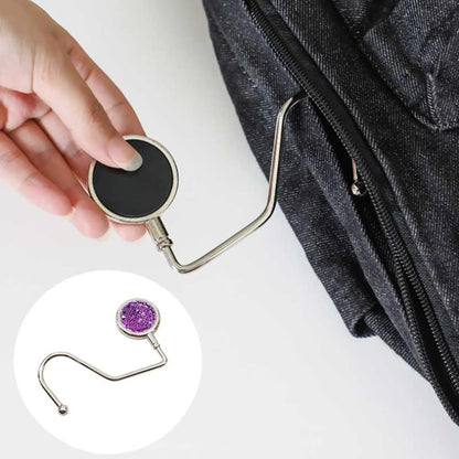 TopHomer Portable Table Bag Holder Hanging Bag Hook Cute Home School Library Office Under Hanging Metal Holder Gifts