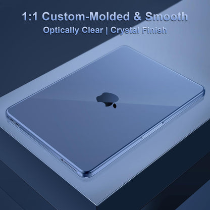 MOSISO Compatible with MacBook Neo Case 13 inch 2026 Release Model A3404 with A18 Pro Chip, 4 in 1 Kit Precision Fit Crack & Scratch Resistant Protective Hard Shell Case Cover, Crystal Clear