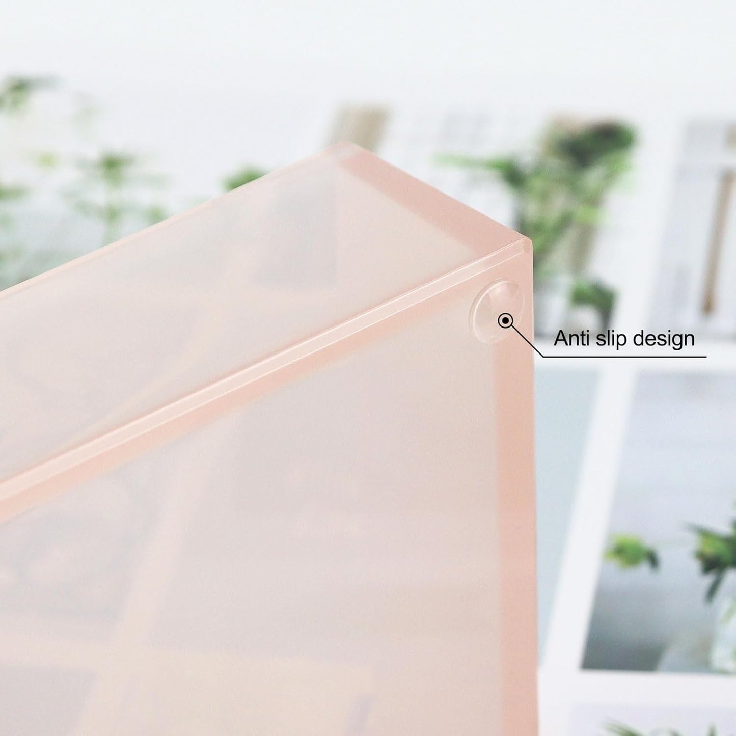 MultiBey Gold Sticky Notes Holder Clear Acrylic Memo Pad Dispenser Post it Note Holder Desk Supplies Organizer Accessories for Office Home Schools (Gold)