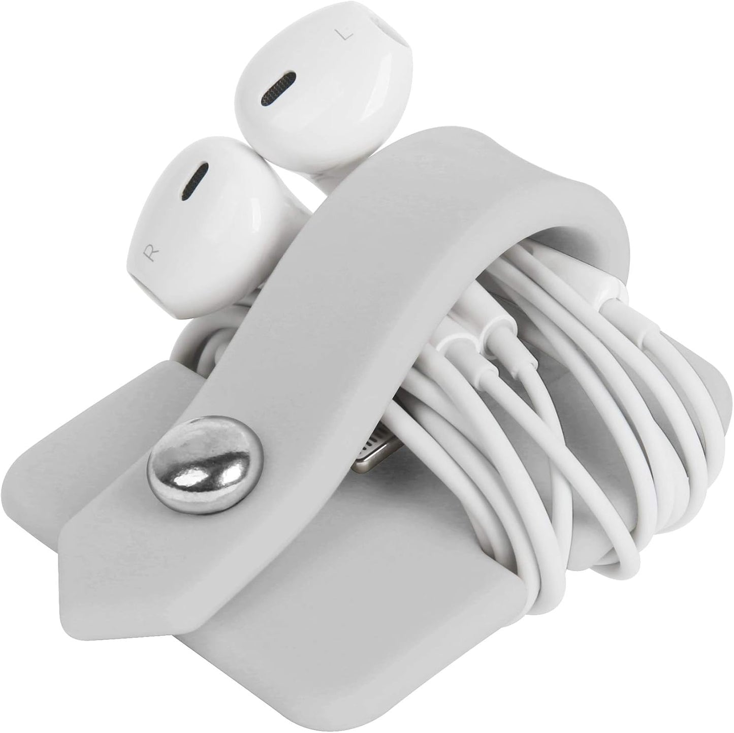 Headphone Case Cord Organizer Earbuds Holder Earphones Case Wrap Winder Headset Keeper Cord Manager Cable Organizer Black | Cord Organizer