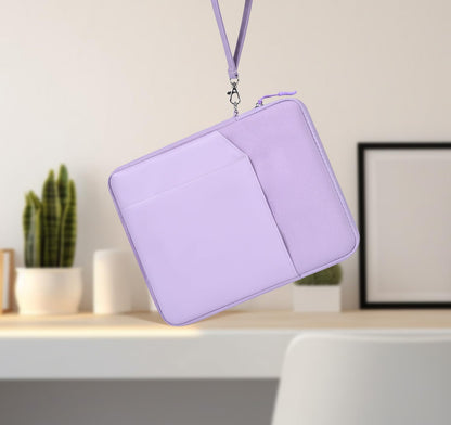 CAAORDKSO 9-11 Inch Tablet Sleeve Case, Tablet Bag Carrying Travel Pouch for iPad 11-inch A16 2025, 11 inch iPad Air M3 M2 / Pro M4, 10.2 10.9" iPad, Galaxy Tab S8/S9 11"/ Galaxy Tab A9+ Bag, Purple
