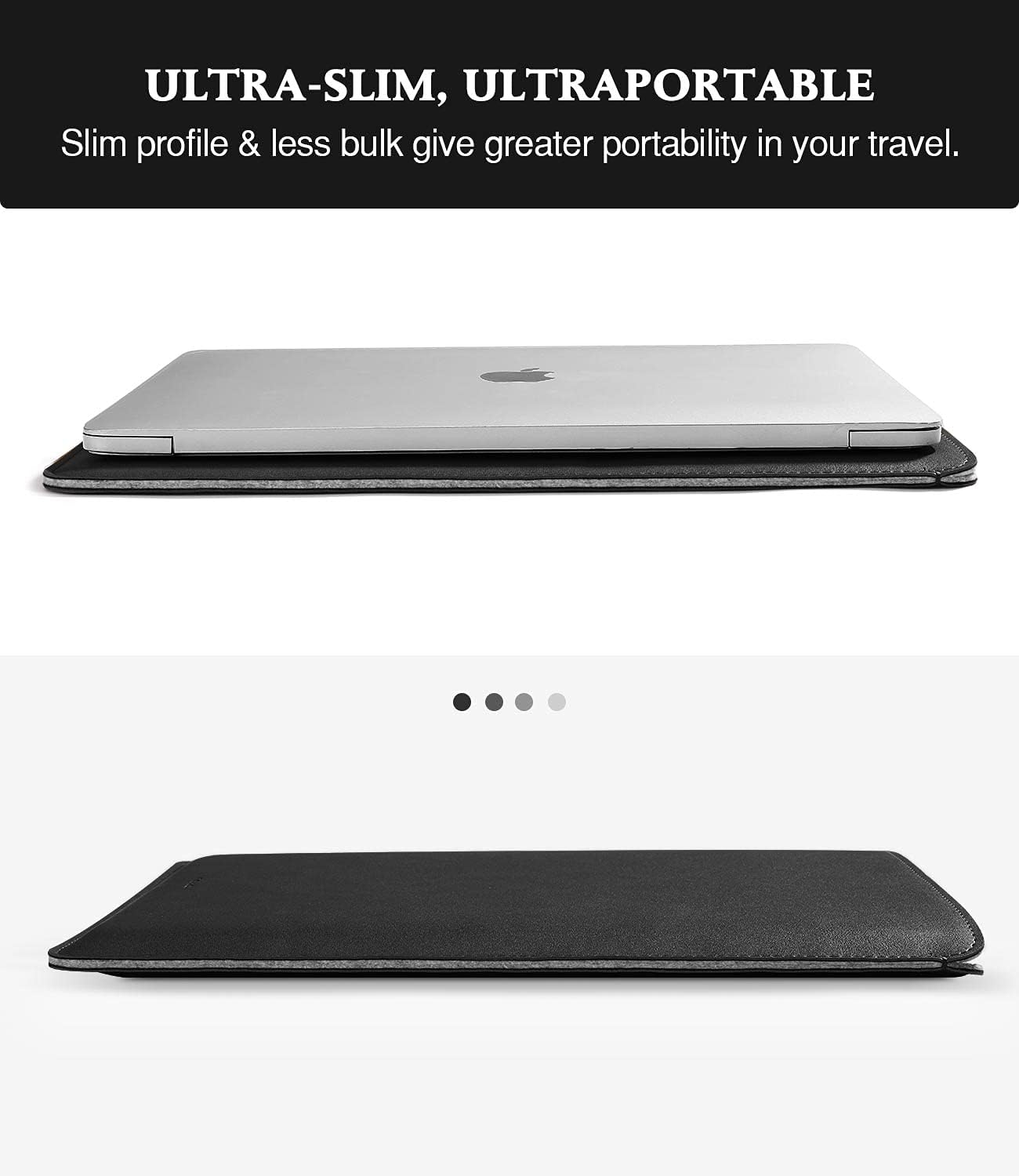 MoKo 9-11 Inch Tablet Sleeve, PU Leather Briefcase Slim Stylish Case Fits New 11-inch iPad Air M4 2026/iPad Pro M5, Air 5/4th 10.9, 10th Gen 10.9, 9/8. Gen 10.2, Tab S8/S9 11, Midnight Green
