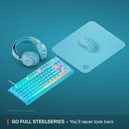 SteelSeries QcK Gaming Mouse Pad - XXL Cloth - Peak Tracking and Stability - Esports Mousepad - Never-Slip - Full Desk Coverage
