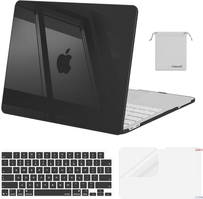 MOSISO Compatible with MacBook Neo Case 13 inch 2026 Release Model A3404 with A18 Pro Chip, 4 in 1 Kit Precision Fit Crack & Scratch Resistant Protective Hard Shell Case Cover, Crystal Clear