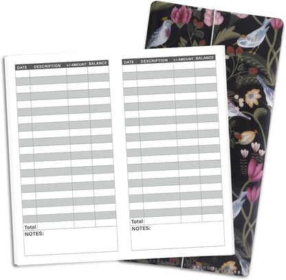 qianshan Travelers Notebook Inserts with PVC Sleeve,Undated Weekly Planner,Weekly To Do List Notepad,TN Journal,30 Sheets,8.5" x 4.7",Pocket Travelers Notebook for Journals,Diaries,Planners,Pink Cat