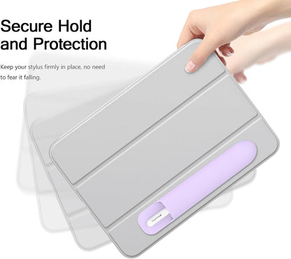 MoKo Pencil Case Holder, Adhesive Silicone Pencil Protected Sleeve Compatible with Apple Pencil Pro/ (USB-C)/ 1st/ 2nd Generation, Similarly Sized Styluses Accessories, Black