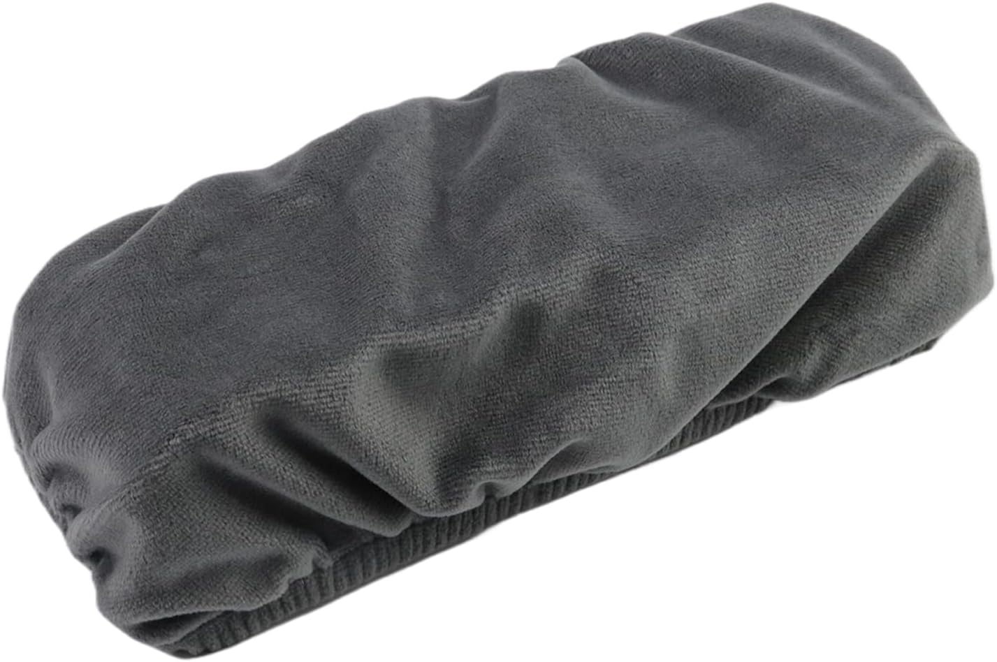 Office Chair Armrest Pads Covers Chair Cushions for Elbow and Forearms Removable Slipcovers (Dark Grey)
