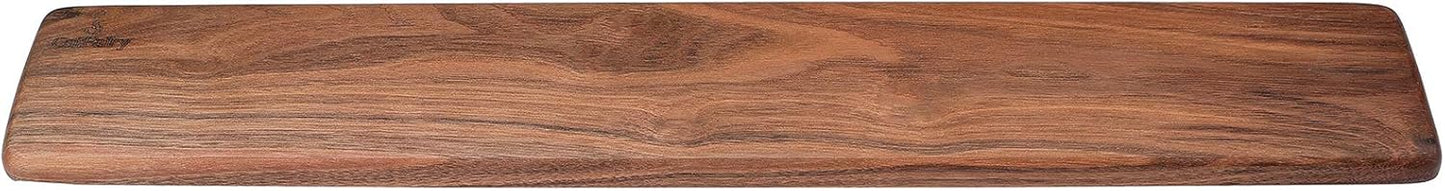 Wooden Keyboard Wrist Rest, Keyboard Wooden Palm Rest，Keyboard Wrist Rest Pad, Solid Wood Mouse Pad Wrist Guard, Ash Wood Wrist Rest, Wrist Pad for Keyboard, (Fraxinus Excelsior,11.8in)
