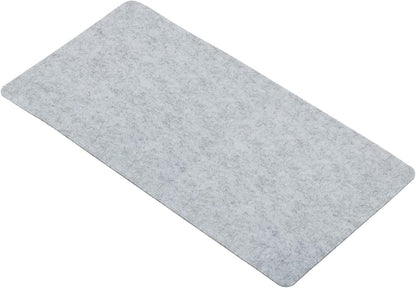 PATIKIL 24"x12" Desk Mat Protector, Felt Dual Side Mouse Pad Writing Mat for Office Home, Gray