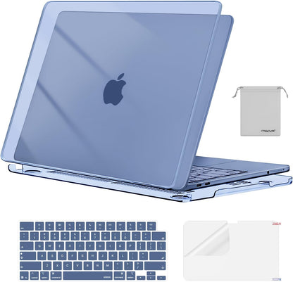 MOSISO Compatible with MacBook Neo Case 13 inch 2026 Release Model A3404 with A18 Pro Chip, 4 in 1 Kit Precision Fit Crack & Scratch Resistant Protective Hard Shell Case Cover, Crystal Clear