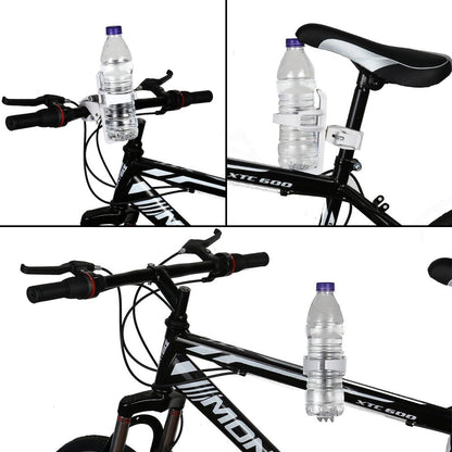 Accmor 2 Pack Bike Water Bottle Holders No Screws, Universal Bike Cup Holder, 360 Degree Rotatable Bike Water Bottle Cage, Water Bottle Holders for Kids Bike Adult Bike