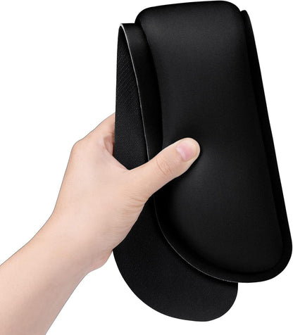 Dapesuom Enlarge Keyboard Wrist Rest, Memory Foam Keyboard Wrist Cushion for Computer Desk Mats Support, Pain Relief Ergonomic Mouse Pad Rests with Non-Slip Base for Gaming, Laptop, Radiant Orchid