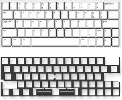 Poron Keyboard PCB Foam 84 Layout, Poron Switch Pads 120Pcs and Keyboard Sound Dampeners