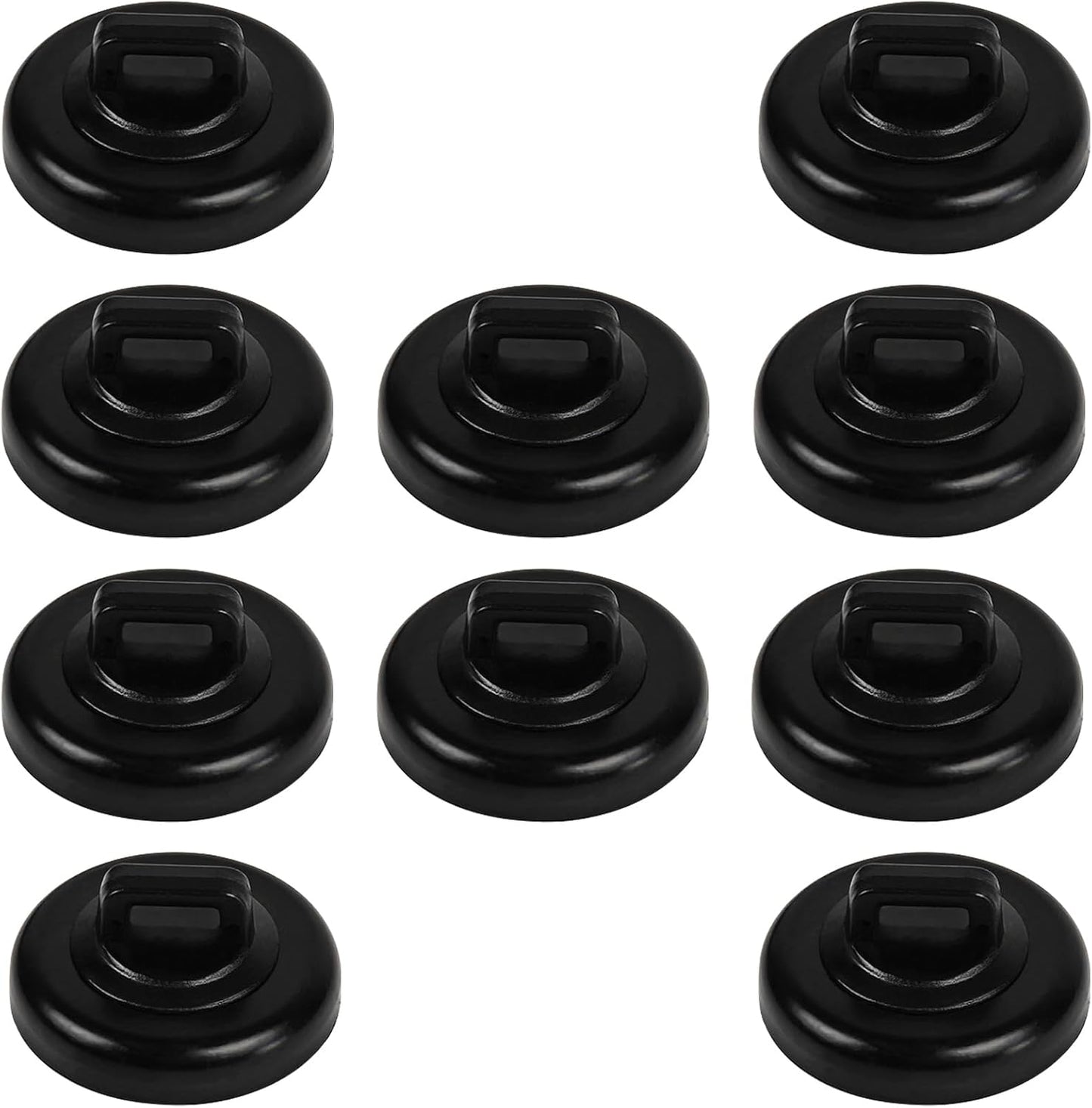 Magnet Zip Tie Mount Clips Magnetic Zip Ties Mount Base Holder Strong Wire Cable Holder Mount Wire Clips Management for Home Office Marine Electrical Wiring (D19 20 Pcs)
