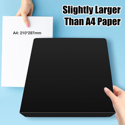 2 Pack Magnetic Bulletin Board Set, Magnetic Display Board, Small Desktop Magnet Stand, Contains Pen & 12 Magnet Clasps, for Home, School, Kitchen, Office Notice Display 12.6×11×2.6 inches
