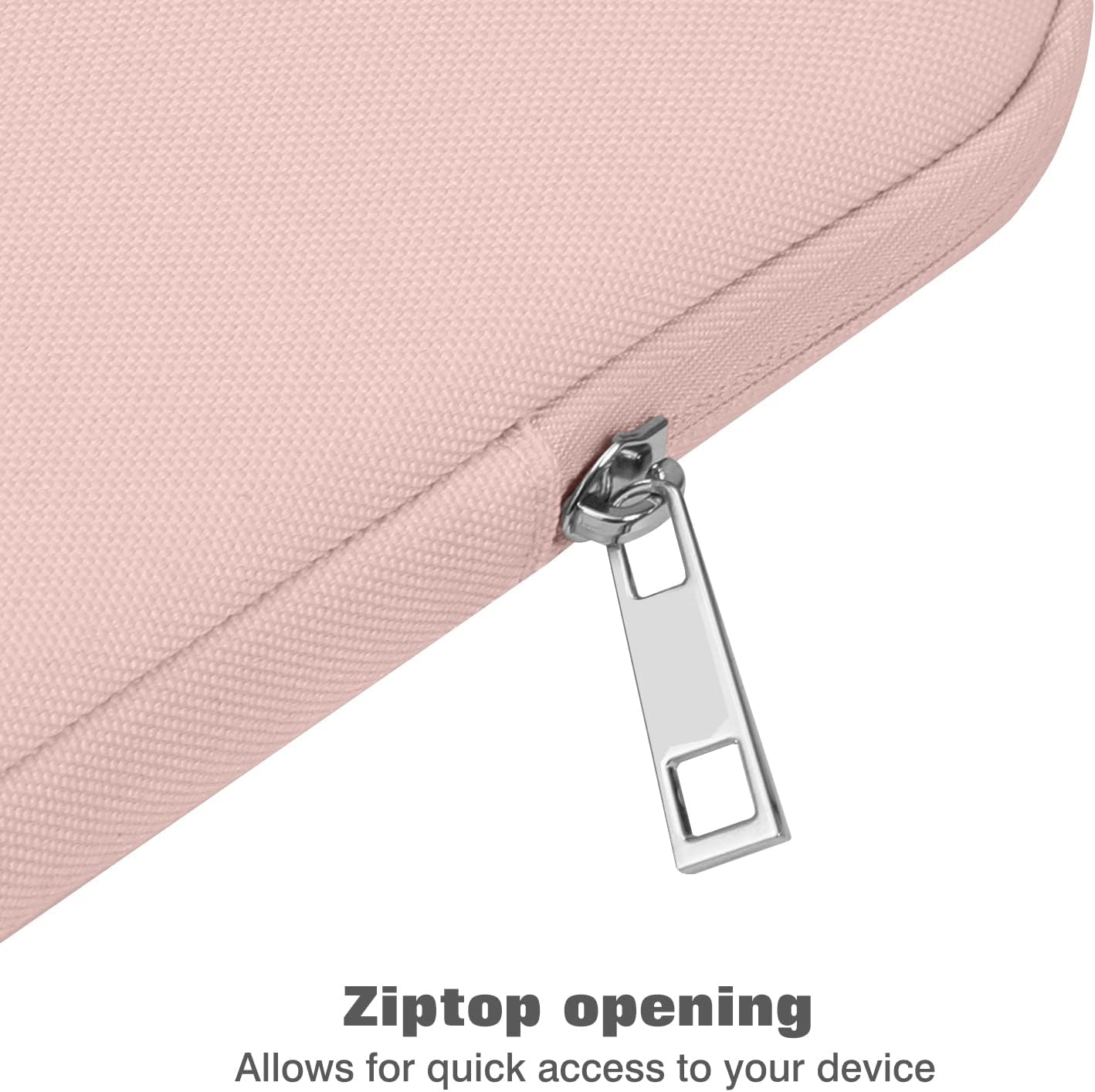 MoKo 7-8 Inch Tablet Sleeve Bag, Polyester Pouch Cover Case Fits iPad mini (A17 Pro) 8.3" 2024, iPad mini 6/5/4/3/2/1, Samsung Galaxy Tab S2 8.0, Tab A 8.0, ZenPad Z8s 7.9,Black