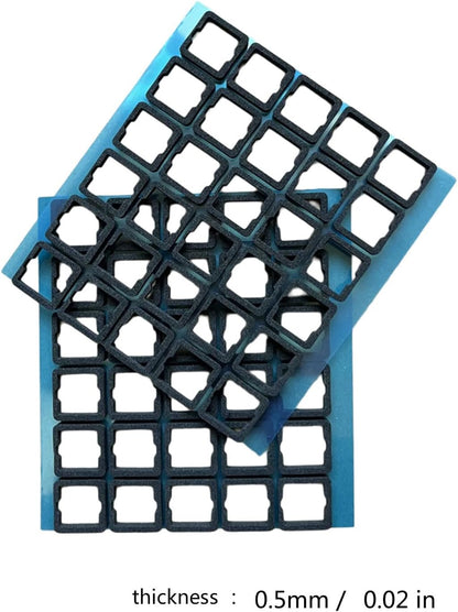 120PCS Keyboards Sound Dampening Foam Switches Dampeners Sheet Reduction Film Noise Reduction Pad