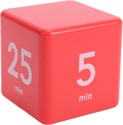 ZJchao Miracle Cube Timer 5 15 25 45 Minute Countdown Timer with Audible Alert for Study Cooking Workout Time Management Desk Decor