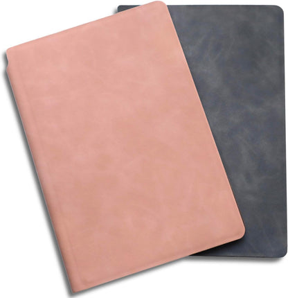 Portable Small Dry Erase Board Whiteboard Notebook Handheld, Reusable White Board Dry Erase Notebook for Desk, At Home Office Study Essentials-9.5" x 6.6" (Pink)