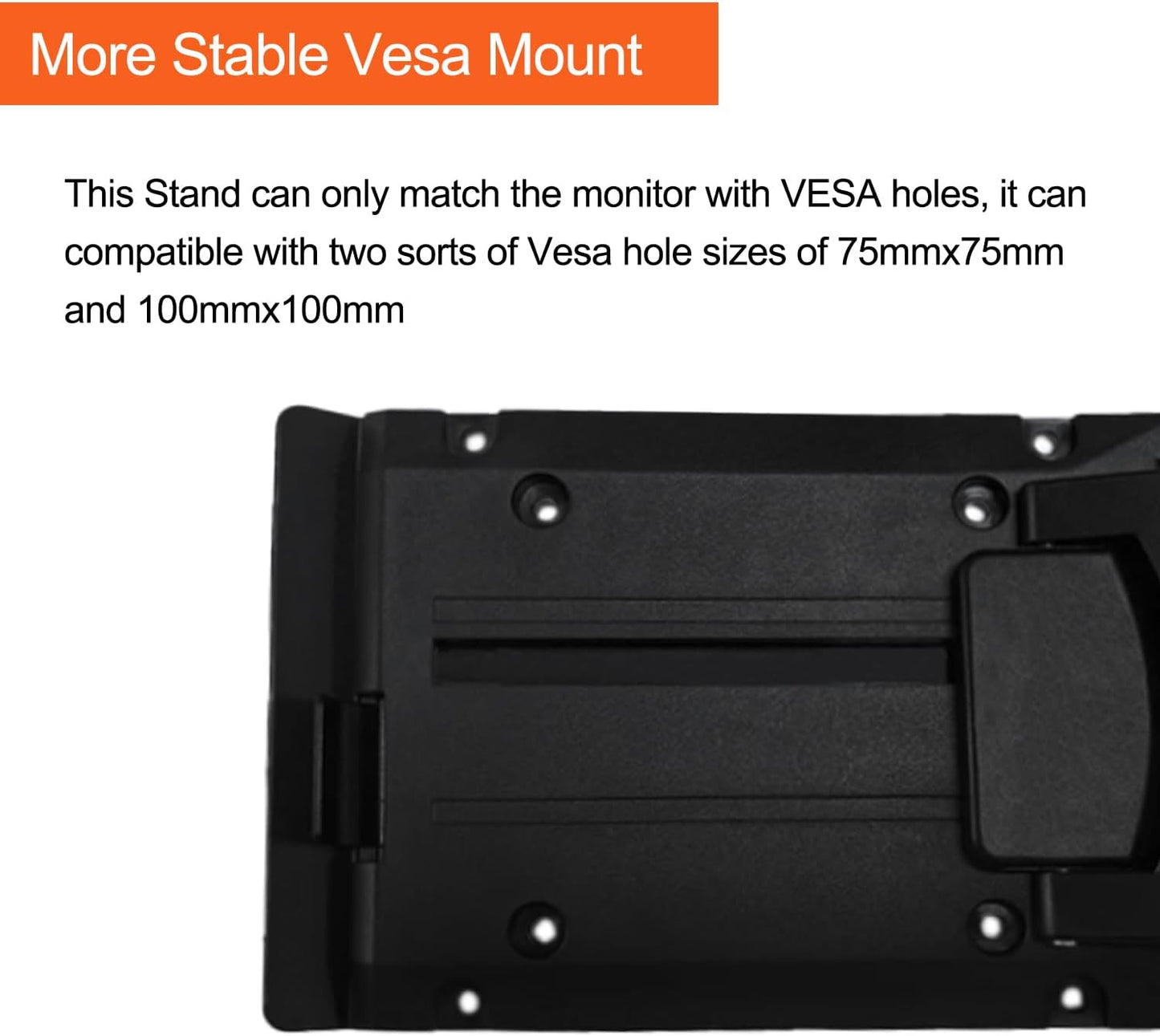 Adjustable 14-27 inch Drawing Tablet Stand Digital Graphics Tablet Monitor Base Bracket Suitable for Universal VESA Support for Lenovo/dell, Kamvas 20/Kamvas 22/Plus/Kamvas 24(Black)