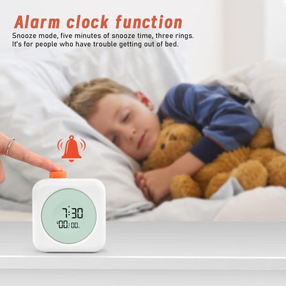 EooCoo Digital Visual Timer 60-Minute Countdown (3-in-1) for Kids & Adults, Handy Time Management Tool, Classroom Essential, Ideal Back-to-School Teacher Gift - Fits Homeschool, Kitchen, ADHD Users