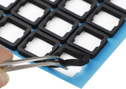 120PCS Keyboard Switches Sound Dampeners Sheet Shaft Silencers Foam Pads for Mechanical Keyboard Switches Circuit Board