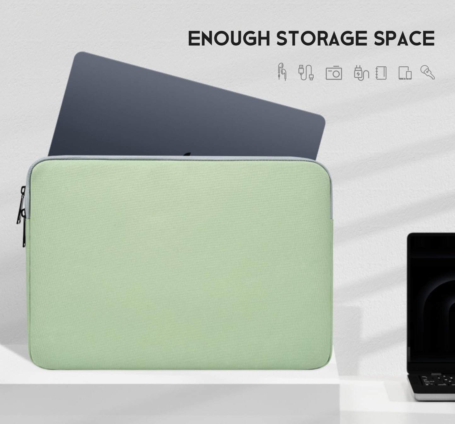 17 17.3 inch Laptop Sleeve Case for HP 17.3 inch Laptop/HP Envy 17 / Pavilion 17, Dell Inspiron 17, Lenovo Ideapad 17.3, ASUS Vivobook 17, 17-in Water-Resistant Computer Notebook Bag
