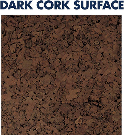 Quartet Cork Tiles, Bulletin Board Cork Panels 12" x 12" x 3/16", Natural, 4 Pack (102)