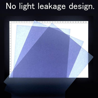 Big Sale ! A4 LED Light Box for Tracing, 60 LEDs Light Pad with Scale Ultra-Thin Continuously Brightness Adjustment USB LED Copy Board for Tracing, Tattoo Drawing or X-ray Viewing.
