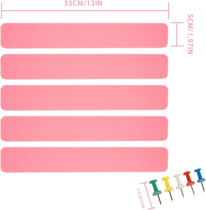 Bulletin Board Cork Board Cork Boards for Walls Cork Board for Office Pin Board Bulletin Boards for Walls (Brown)