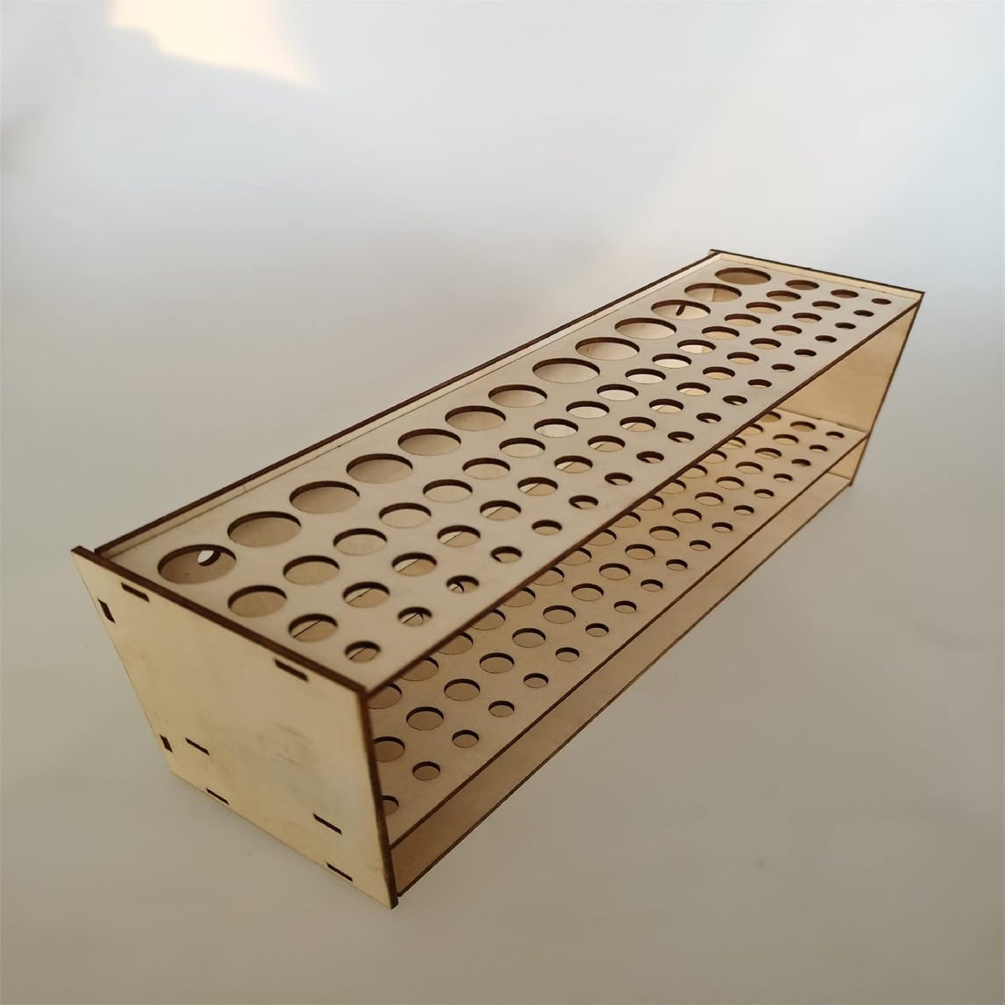 Brush Holder Paintbrush Holder 67 Holes Paint Brush Holders and Organizers Wall Mount Or Freestanding Desk Organizer Stand Holder For Pencils, Pens Stationary Supplies For Men Women