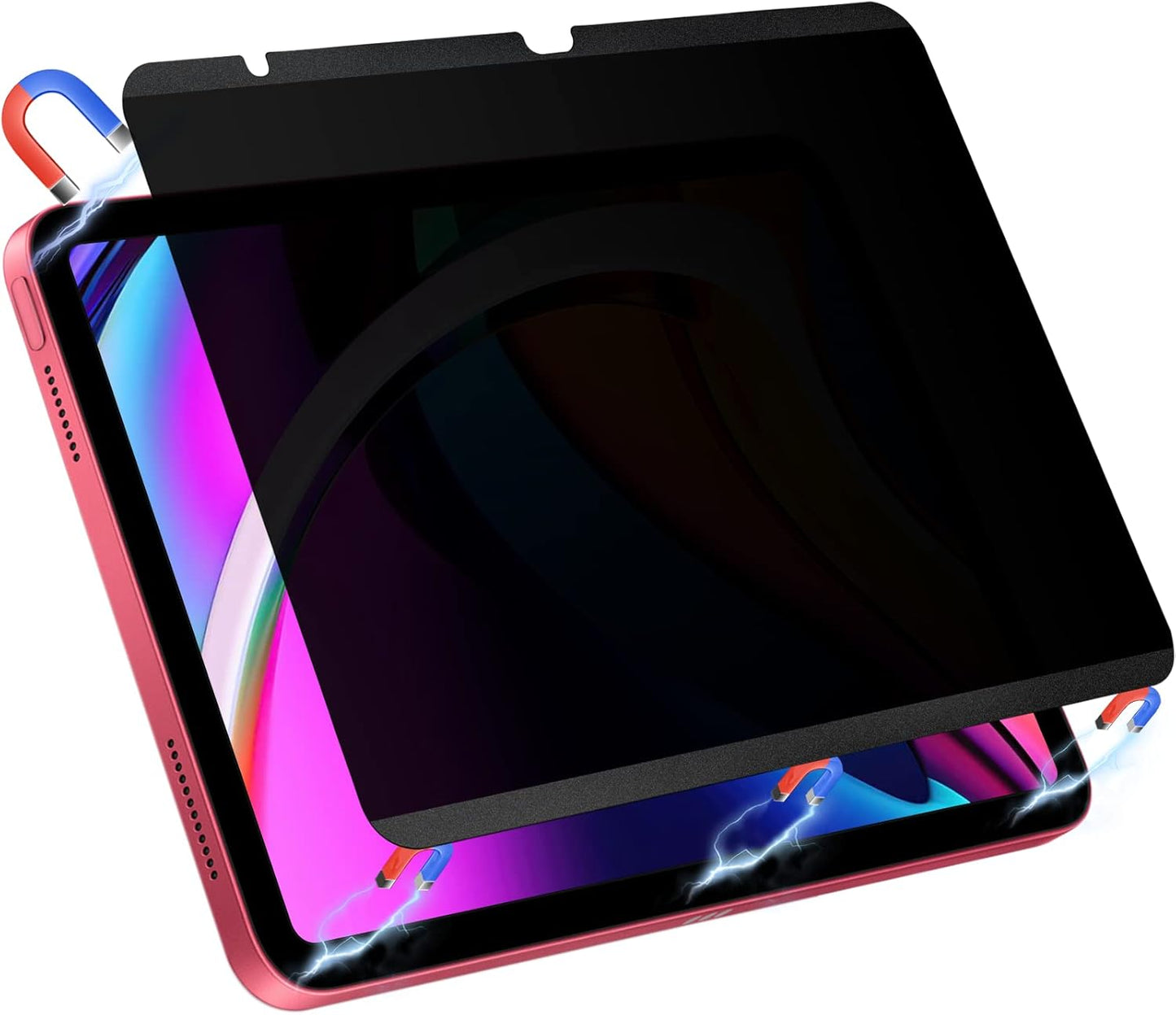 Peslv Magnetic Privacy Screen for Surface Laptop 6/5/4/3/2/1 13.5 Inch, Removable Anti Blue Light Glare Filter, Black Security Private Apy Block Protector