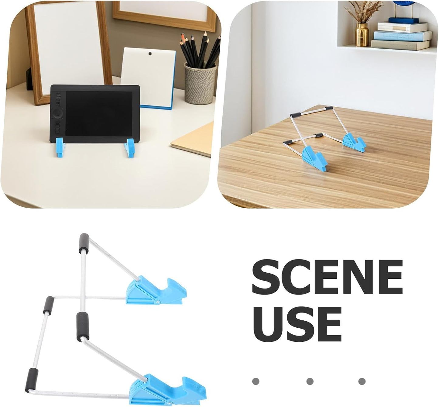 Holibanna Tracing Board Bracket Stand: Adjustable Light Board Stand for Tracing - LED Copy Pad Light Box Holder for Desktop Art Studio Painting and Sketching Pink