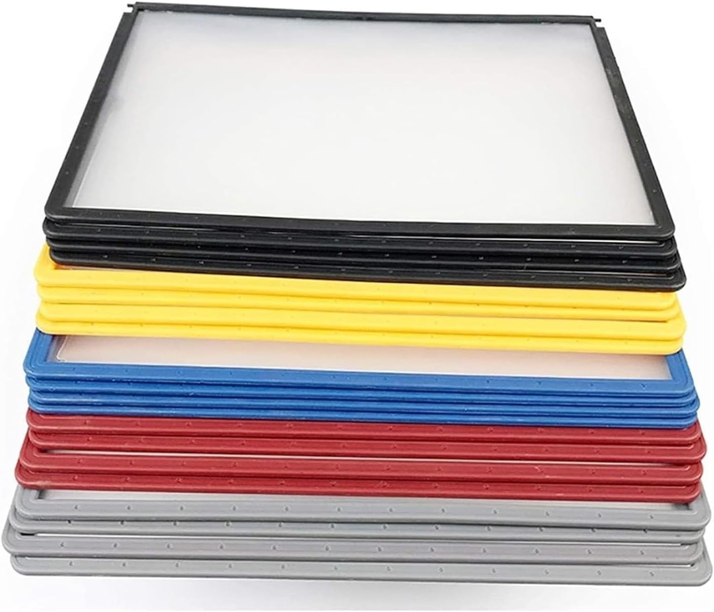 KYOFIS Wall Mounted Flip Display Folder Reference Organizer 20 Sides Document Holder A4 Poster Binder System for Wall
