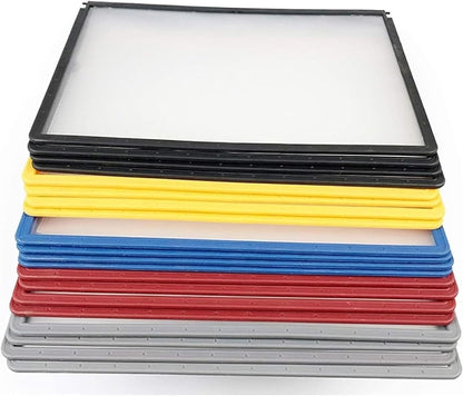 KYOFIS Wall Mounted Flip Display Folder Reference Organizer 20 Sides Document Holder A4 Poster Binder System for Wall