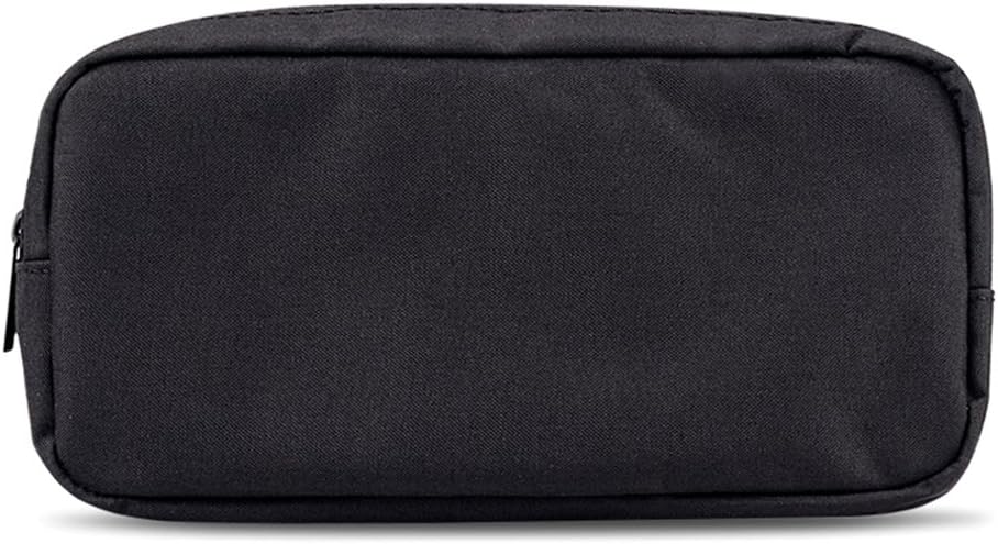 Universal Electronics/Accessories Soft Carrying Case Bag, Durable & Light-weight,Suitable for Out-going, Business, Travel and Cosmetics Kit (Small-Black)