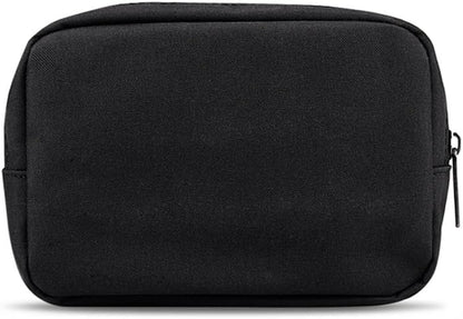 Universal Electronics/Accessories Soft Carrying Case Bag, Durable & Light-weight,Suitable for Out-going, Business, Travel and Cosmetics Kit (Small-Black)