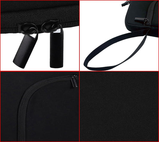 Wanty Neoprene Carry Case Sleeve Bag with Zipper Compatible with MX Keys Advanced Wireless Illuminated Keyboard/Craft Illuminated Wireless Keyboard