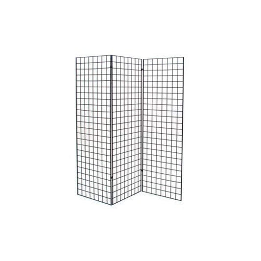Grid #1900B (3PCS) + 1904B (6PCS) New Retails Black Finished Z Unit with Three 2' X 6',6 Panels