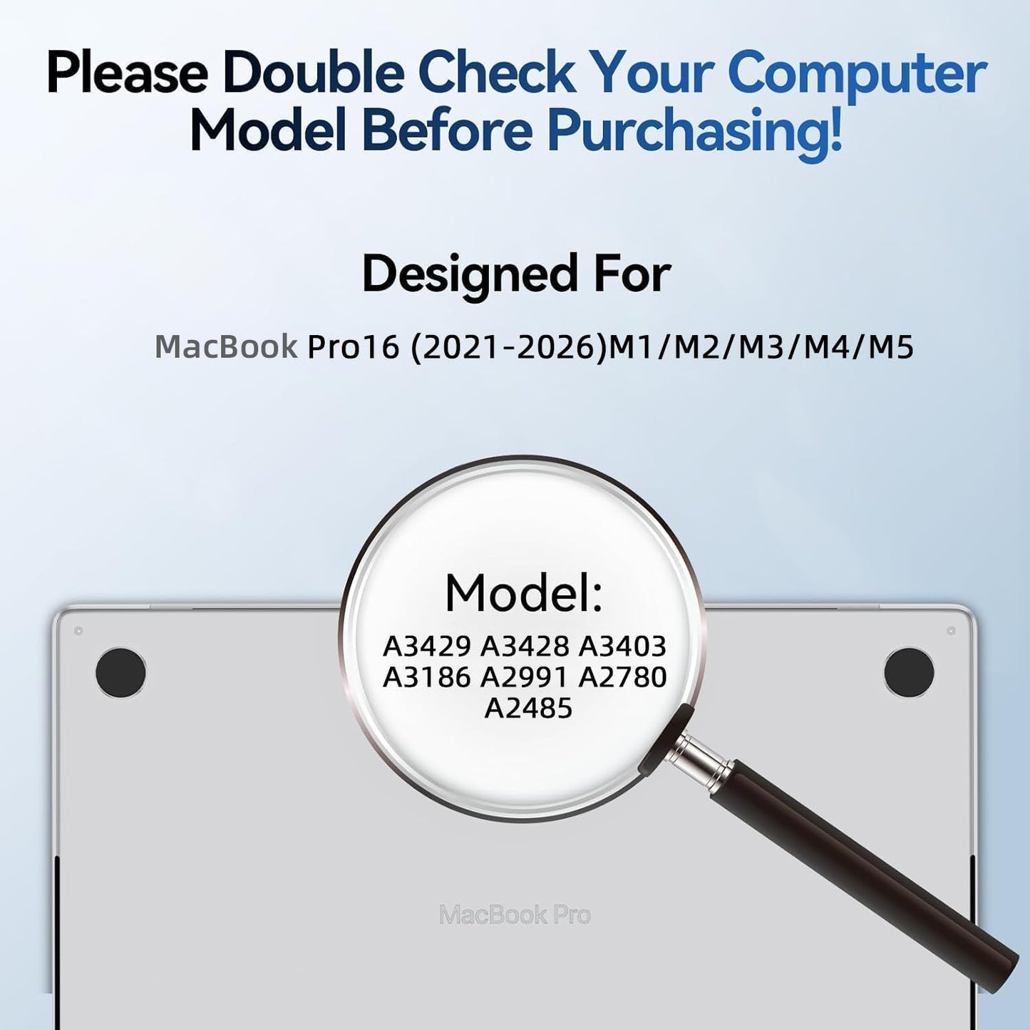 [2 Pack] Magnetic Hanging 24 Inch Computer Anti Blue Light Screen Protector for 16:9 Aspect Ratio Widescreen Monitor, Eye Protection Anti-Glare Light LED PC Screen Protector, Removable 24 in Protective Film
