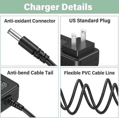12V AC/DC Adapter Compatible with Huion A2 Super Thin, A3 Tatoo Tracing Light Table, A4 Artcraft Tracing Light Pad LED Light Box 12VDC Power Supply Cord