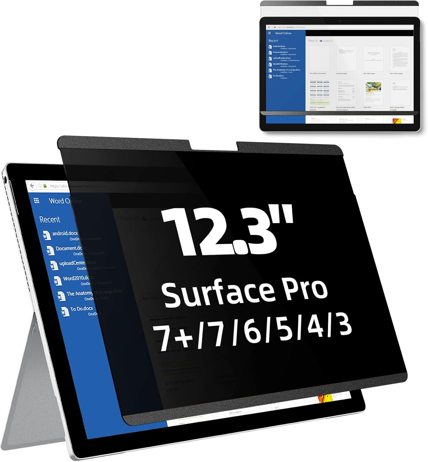 Mamol Magnetic Laptop Privacy Screen 14 inch ,16:10 Aspect Removable Anti Glare Protector Blue Light Privacy Screen Filter,Filter Shield Compatible with HP/Dell/Acer/Asus/Samsung/Lenovo/Thinkpad Envy