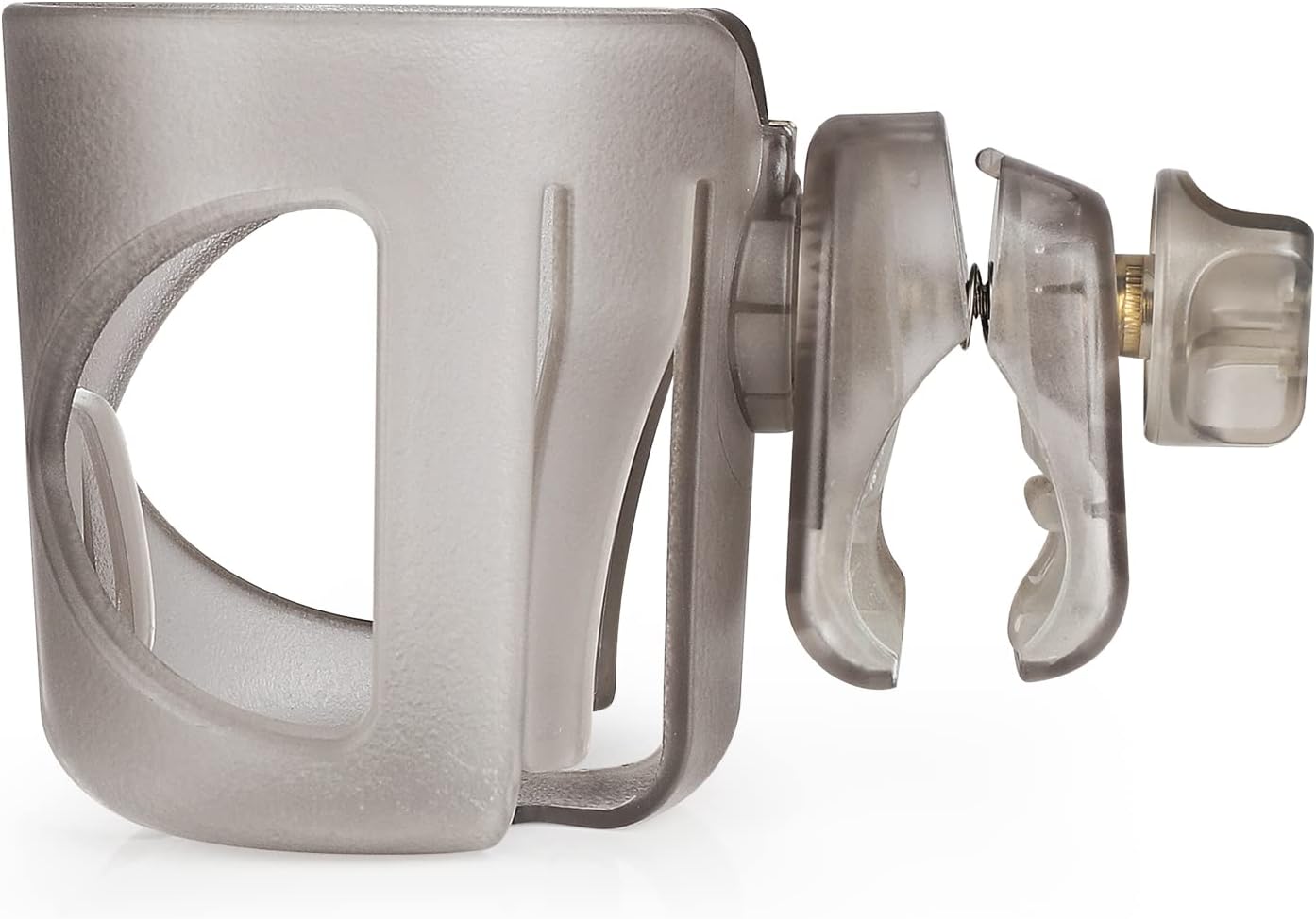 Accmor Stroller Cup Holder, Universal Cup Holder for Stroller Walker Bike, 360° Rotatable Large Caliber Designed Bottle Holder for Stroller, Bike, Wheelchair, Scooter