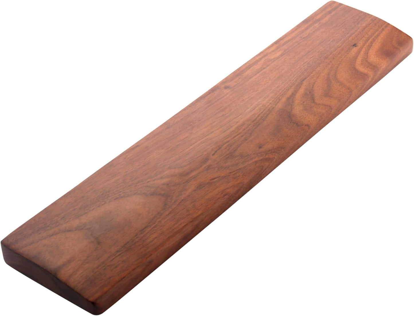 87 Keys Keyboard Wrist Rest - Ergonomic Walnut Wood Palm Rest for Mechanical Keyboard, Non-Slip, Comfortable Typing and Gaming (87 Keys) ﻿