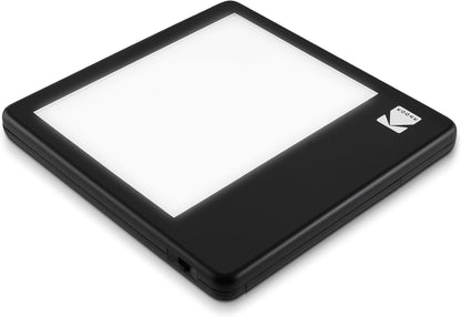 KODAK LED Light Box - 8" x 6", USB/AAA Battery Powered - Slide Viewer & Film Scanning - Flicker-Free Light Pad & Tracing Pad for Drawing - Glare-Free LED Illumination for Product Photography