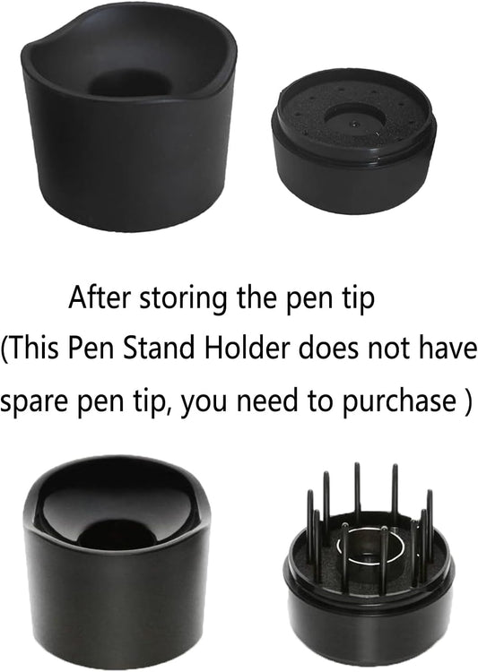 Pen Stand Holder That can Store Pen Tips for Huion Pen Wacom Pen for Huion PW507/PW517/PEN68D/PEN68/PW100/PEN80D Stand Holder, Pencil Tablet Pen Stylus iPad Pen Stand Holder