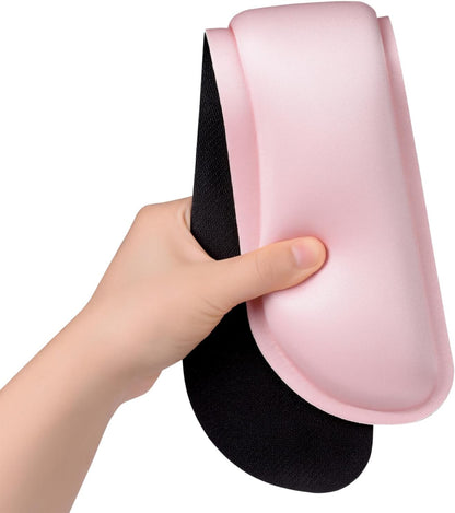 Dapesuom Enlarge Keyboard Wrist Rest, Memory Foam Keyboard Wrist Cushion for Computer Desk Mats Support, Pain Relief Ergonomic Mouse Pad Rests with Non-Slip Base for Gaming, Laptop, Radiant Orchid
